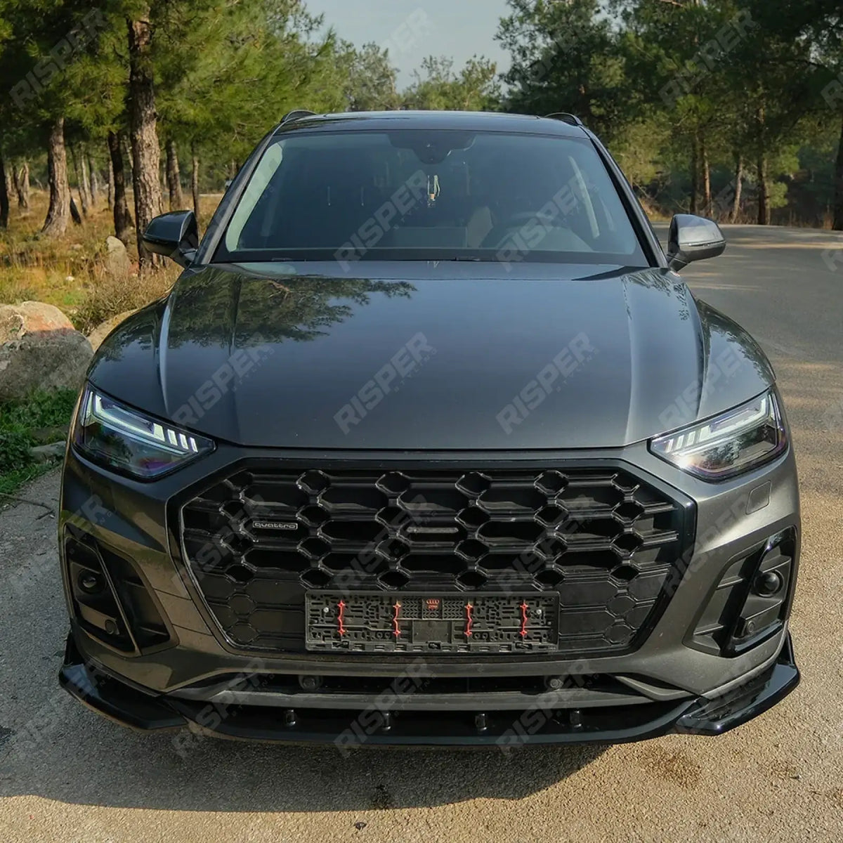 Complete Body Kit in Gloss Black For Audi Q5 S-line Mk2 Facelift 2020-2024