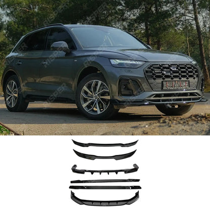 Complete Body Kit in Gloss Black For Audi Q5 S-line Mk2 Facelift 2020-2024
