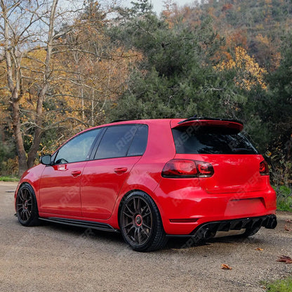 Complete Body Kit in Gloss Black For Volkswagen Golf GTI / GTD Mk6 2008-2012