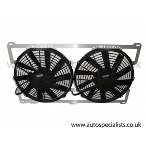 AIRTEC Motorsport Cosworth Twin 11-inch Slim Line Fan Package - TMC Motorsport