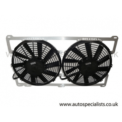 AIRTEC Motorsport Cosworth Twin 11-inch Slim Line Fan Package - TMC Motorsport