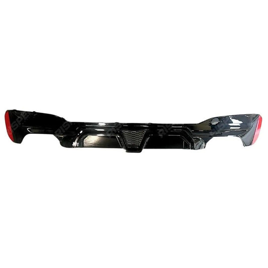 CS Rear Diffuser In Gloss Black For BMW 5 Series G30 G38 M Sport 2017-2024