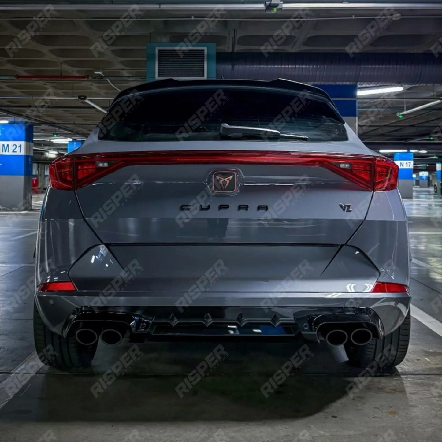 Cupra Formentor 2020 On Gloss Black Spoiler Cap