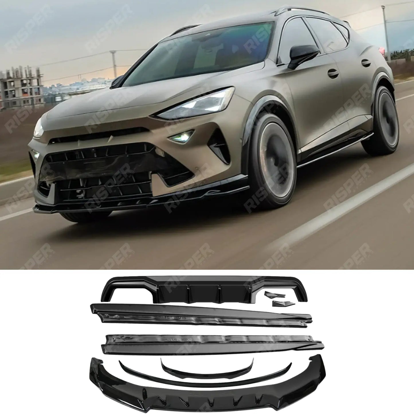 Cupra Formentor Facelift 2024 On Aero Body Kit In Gloss Black