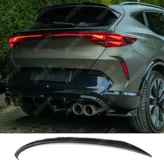 Cupra Formentor MK1 2020 On Lower Spoiler In Gloss Black