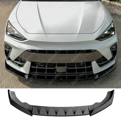 Cupra Leon Facelift 2024 On Front Splitter In Gloss Black