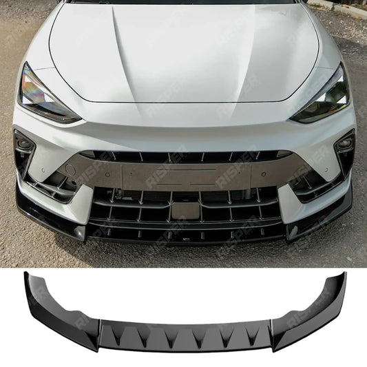 Front Splitter In Gloss Black Cupra Leon Facelift 2024 On