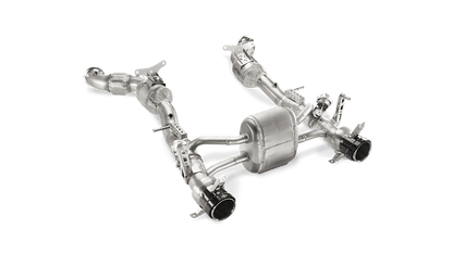 Ferrari 488 GTB / 488 Spider | Akrapovic | Link Pipe Set w/ Cat (SS) - TMC Motorsport