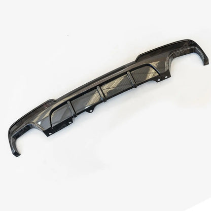 Rear Diffuser with Quad Exit in Carbon Look For BMW 5 Series M Sport F10 F11