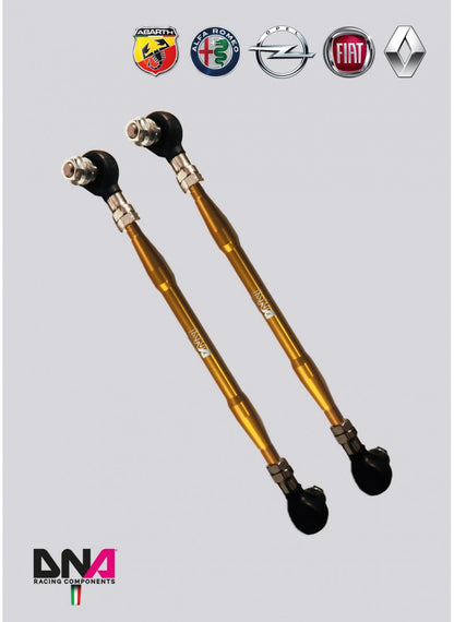 Abarth 500 / 595 / 695, Abarth Grande Punto, Alfa Mito Front Sway Bar Tie Rods On Uniball - DNA Racing