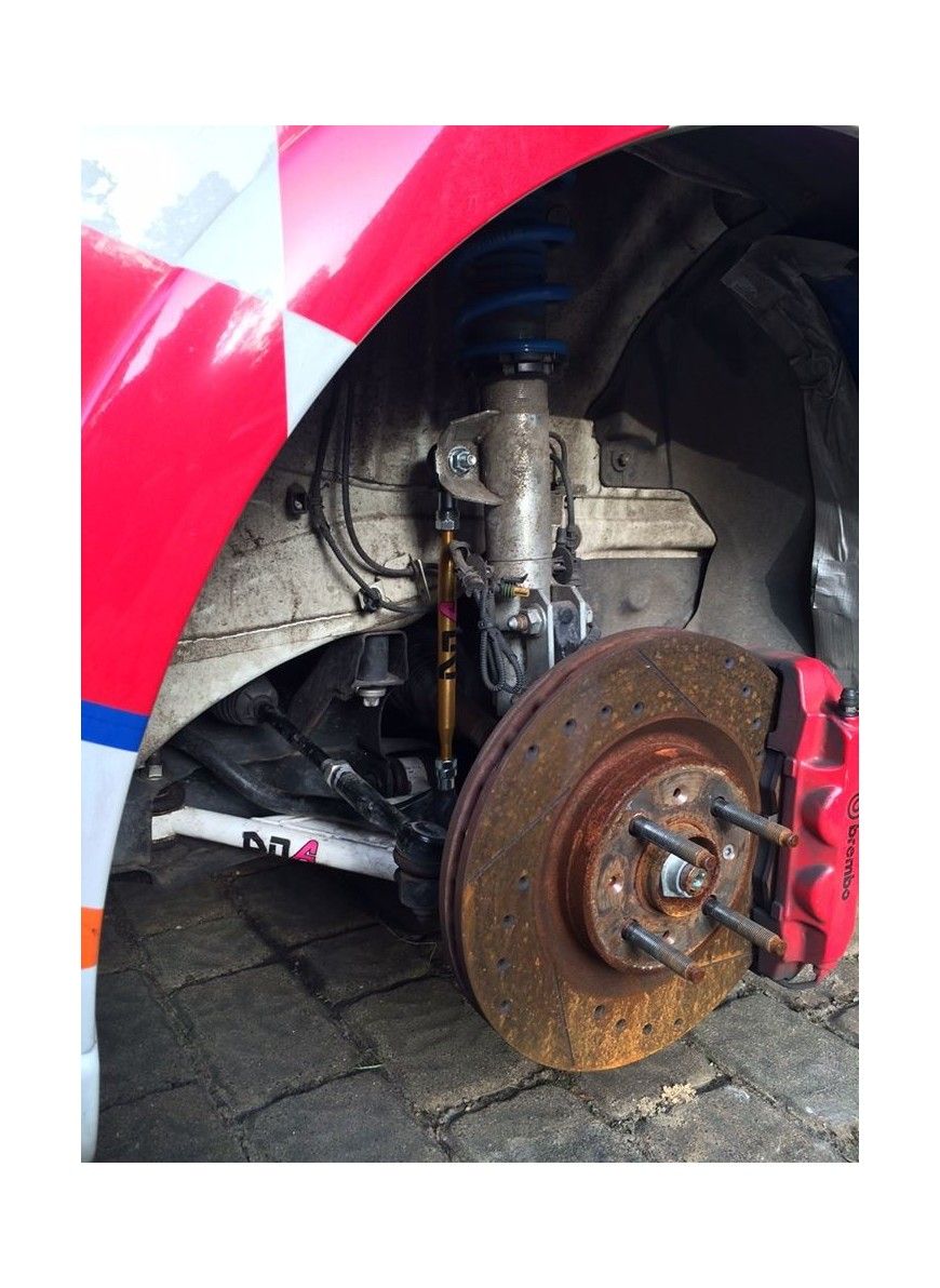 Abarth 500 / 595 / 695, Abarth Grande Punto, Alfa Mito Front Sway Bar Tie Rods On Uniball - DNA Racing