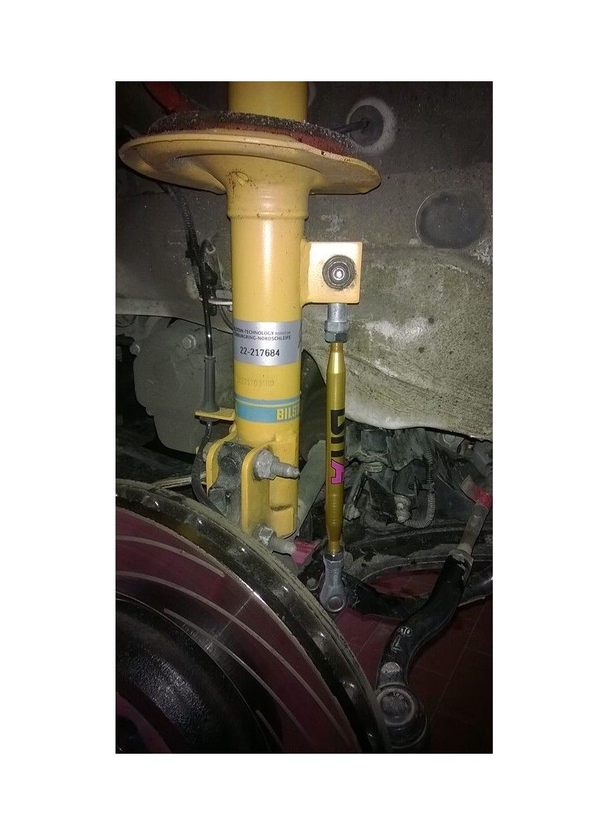 Abarth 500 / 595 / 695, Abarth Grande Punto, Alfa Mito Front Sway Bar Tie Rods On Uniball - DNA Racing
