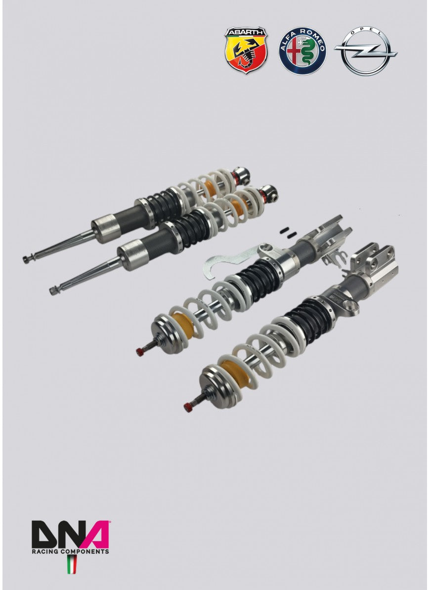 Abarth Punto WRS Coilover Kit - DNA Racing - TMC Motorsport