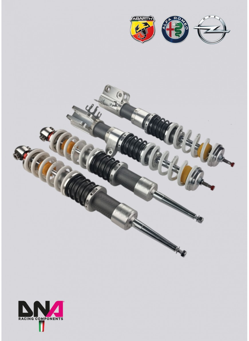 Abarth Punto WRS Coilover Kit - DNA Racing - TMC Motorsport