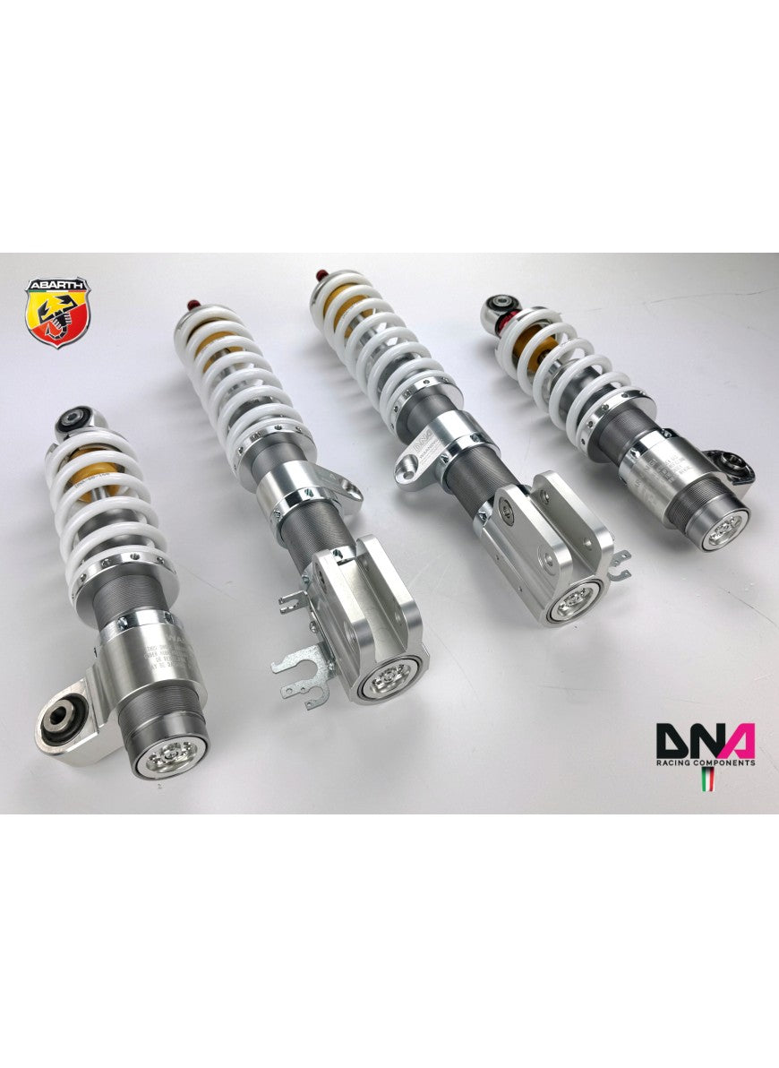 Abarth 500 / 595 / 695 & Fiat 500 Abarth USA WRS Coilover Kit - DNA Racing - TMC Motorsport