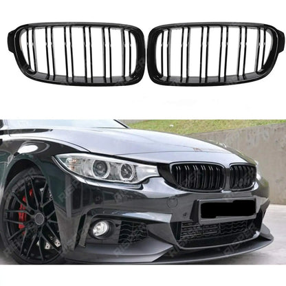 Double Slat Kidney Grille For BMW F30 F31 M3