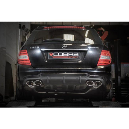Cobra Sport Mercedes W204 C200/C220/C250 (Diesel) AMG Quad Performance Exhaust - TMC Motorsport