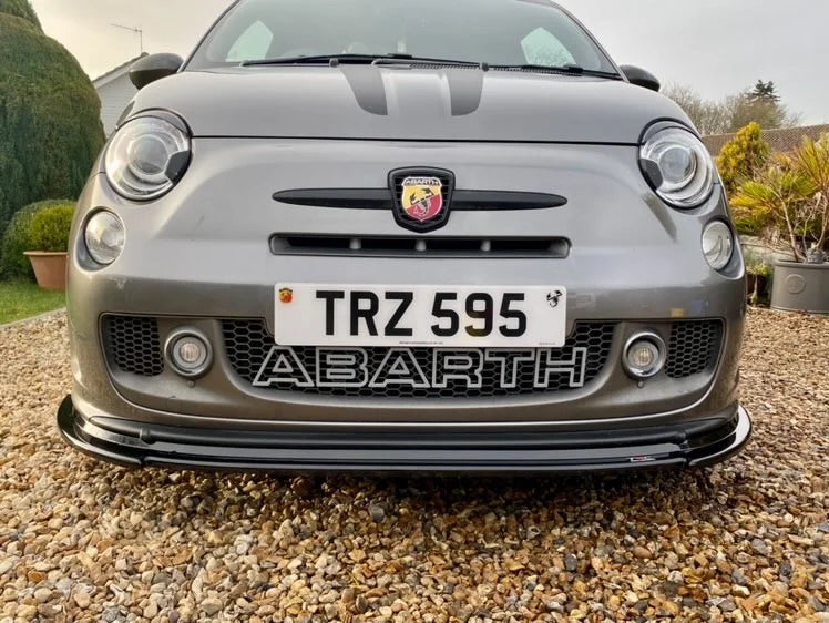 Abarth 500 / 595 / 695 Series 3 Front Splitter - Triple R Composites - Abarth Tuning
