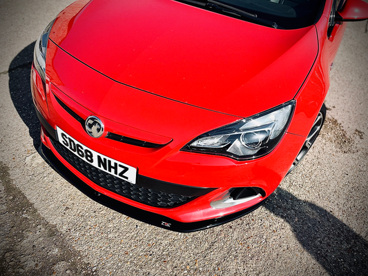 Astra J VXR Front Splitter - Triple R Composites - TMC Motorsport