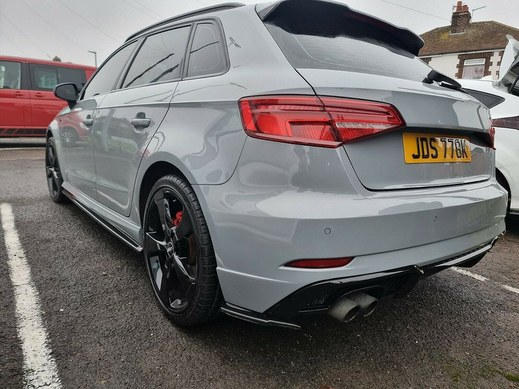 Audi A3 S-Line 8V Facelift Hatchback - Rear Spats - TMC Motorsport