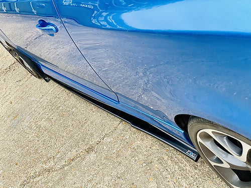 Vauxhall Corsa D VXR / LE Side Skirt Splitters - Triple R Composites - TMC Motorsport