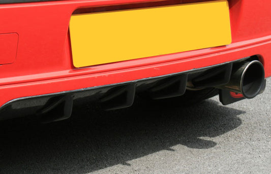 Fiesta MK5 ZS Rear Diffuser - Triple R Composites - TMC Motorsport