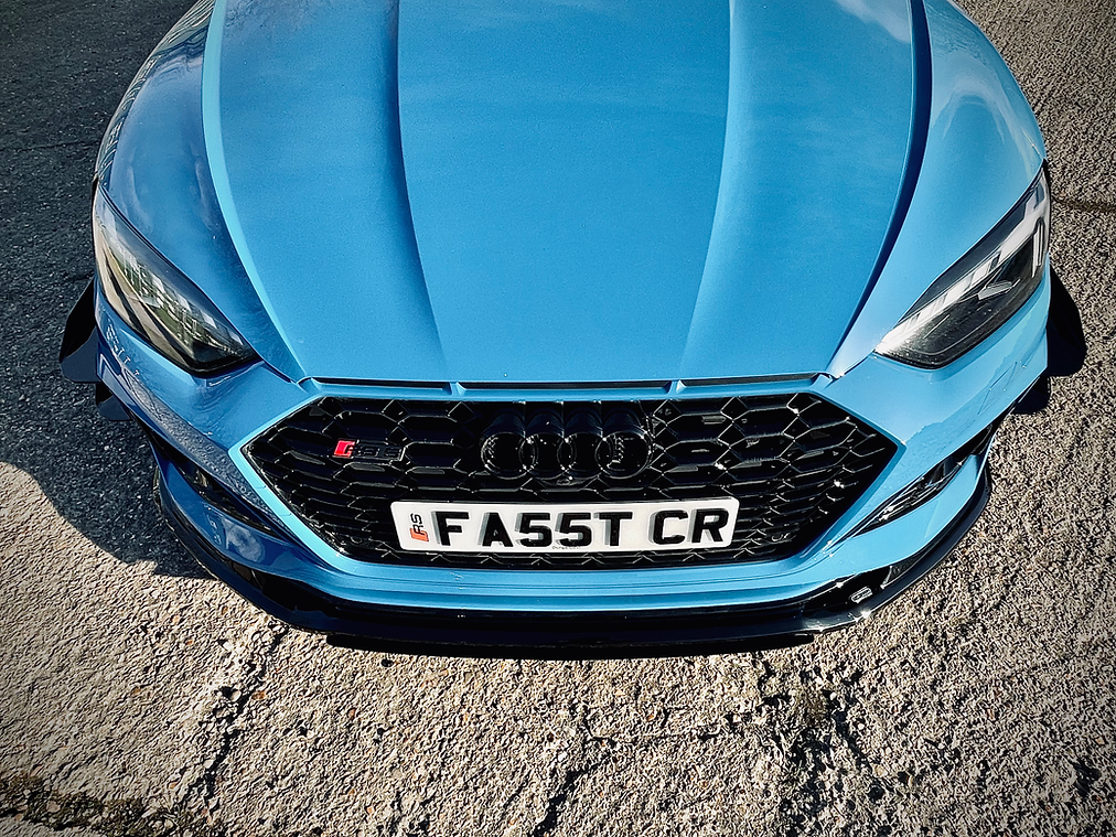 Audi RS5 B9.5 Coupe with Centre Blade - Front Splitter - TMC Motorsport