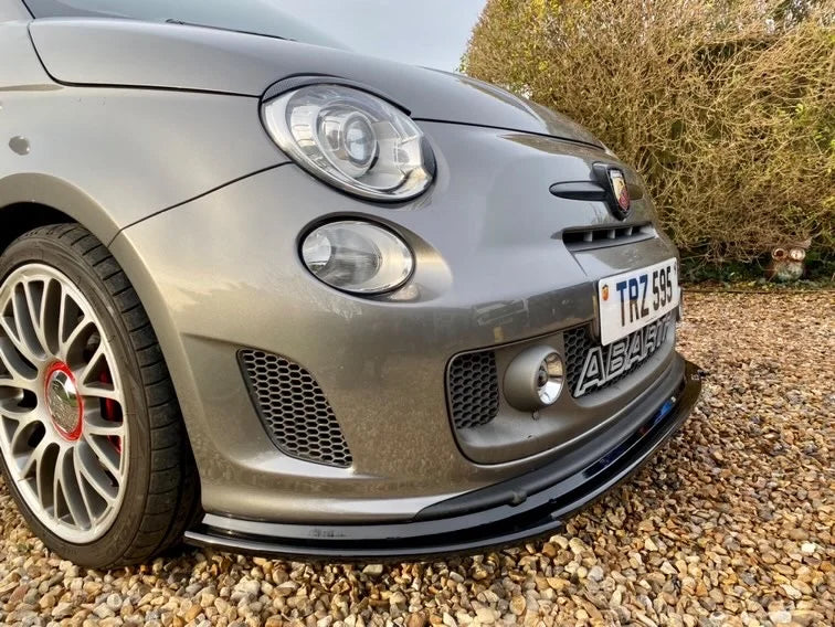 Abarth 500 / 595 / 695 Series 3 Front Splitter - Triple R Composites - Abarth Tuning
