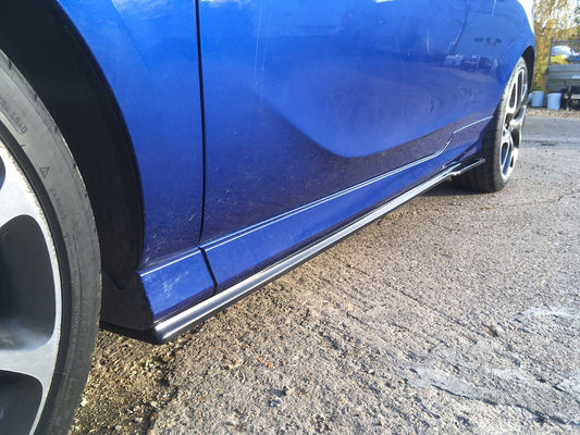 Vauxhall Corsa E VXR/ E LE Side Skirt Splitters - Triple R Composites - TMC Motorsport