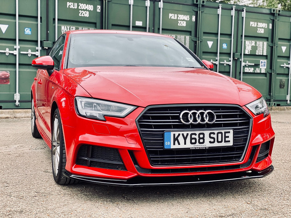 Audi A3 S-Line 8V Facelift Sportback - Front Splitter - TMC Motorsport