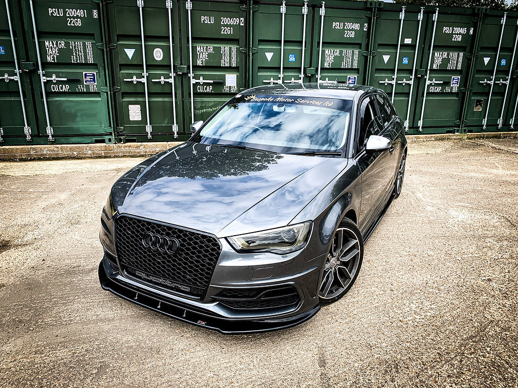 Audi A3 S-Line 8V Pre Facelift Hatchback - Front Splitter - TMC Motorsport