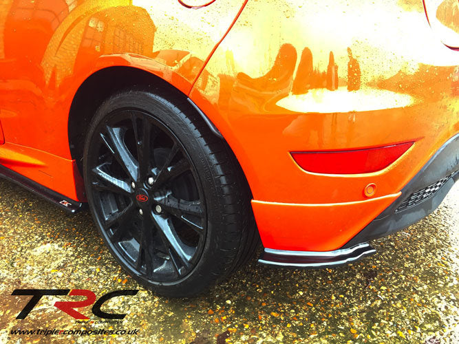 Ford Fiesta MK7.5 Zetec S Rear Spats - Triple R Composites - TMC Motorsport