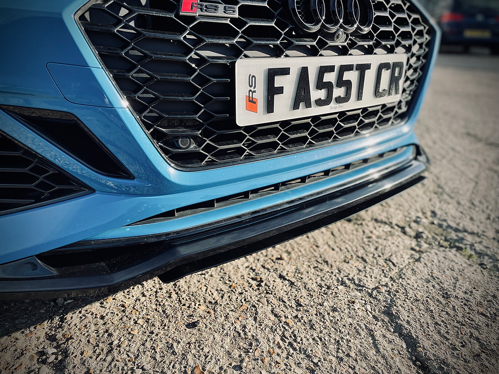 Audi RS5 B9.5 Sportback with Centre Blade - Front Splitter - TMC Motorsport