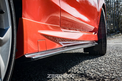 Ford Fiesta MK7.5 ST180 / Zetec S Side Skirt Splitters - Triple R Composites - TMC Motorsport