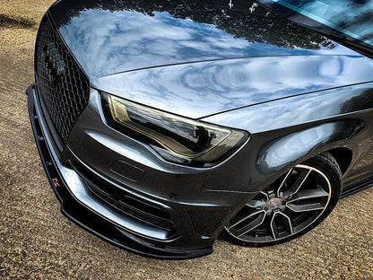 Audi A3 S-Line 8V Pre Facelift Hatchback - Front Splitter - TMC Motorsport
