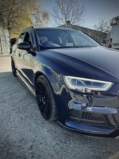 Audi A3 S-Line 8V Pre Facelift Sportback 5 Door - Side Skirt Splitters - TMC Motorsport