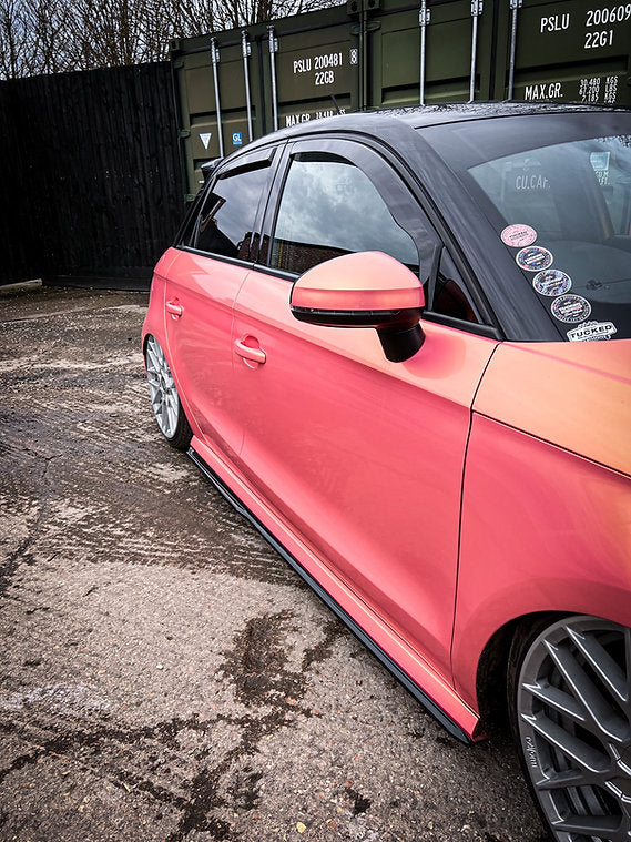 Audi S1 8X - V2 Side Skirt Splitters - TMC Motorsport