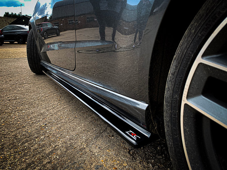 Audi A3 S-Line 8V Facelift Hatchback 3 Door - Side Skirt Splitters - TMC Motorsport