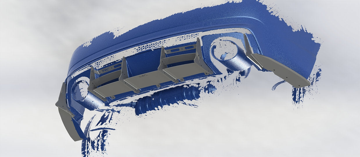 Audi RS3 8V Pre Facelift - Ally-Aero Diffuser - TMC Motorsport