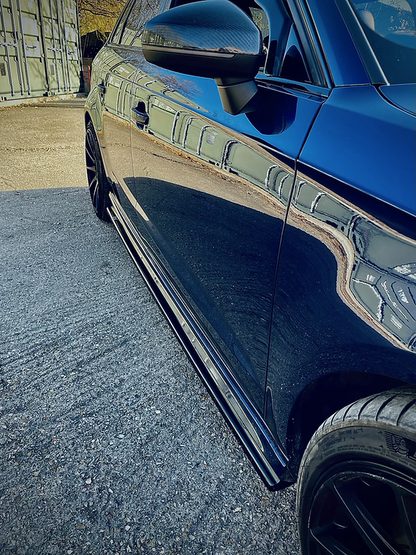 Audi A3 S-Line 8V Facelift Sportback 5 Door - Side Skirt Splitters - TMC Motorsport