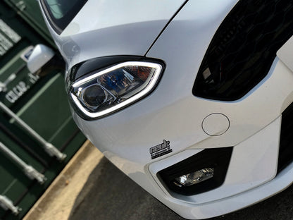 Ford Fiesta MK8 ST-Line / ST V2 Headlight Brows - Triple R Composites - TMC Motorsport