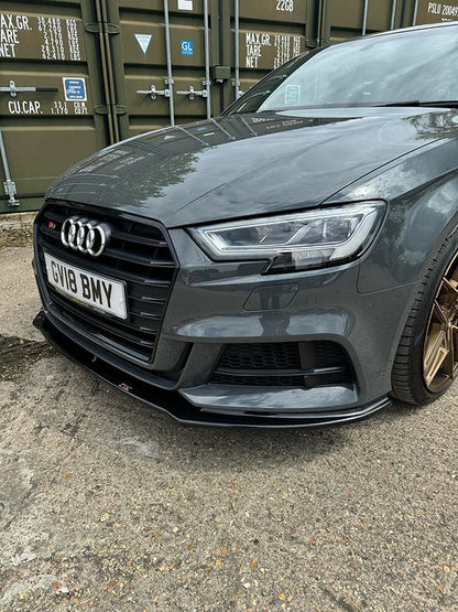 Audi A3 S-Line 8V Facelift Sportback - Front Splitter - TMC Motorsport
