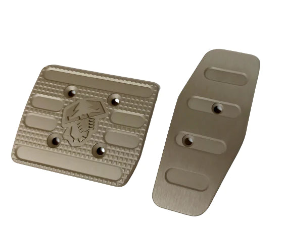 Genuine Abarth Alloy Pedals - 500 Abarth Auto (Right Hand Drive) - TMC Motorsport