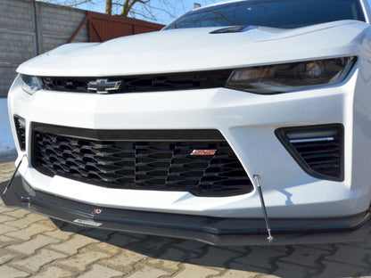 Maxton Design Hybrid Front Splitter Chevrolet Camaro 6TH-GEN. Phase-i 2SS Coupe
