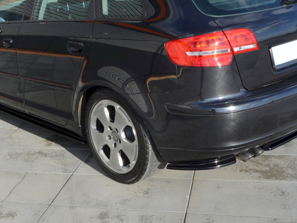 Maxton Design Rear Side Splitters Audi A3 Sportback 8P/ 8P Facelift