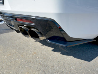 Maxton Design Rear Side Splitters Chevrolet Camaro 6TH-GEN. Phase-i 2SS Coupe (2016-18)