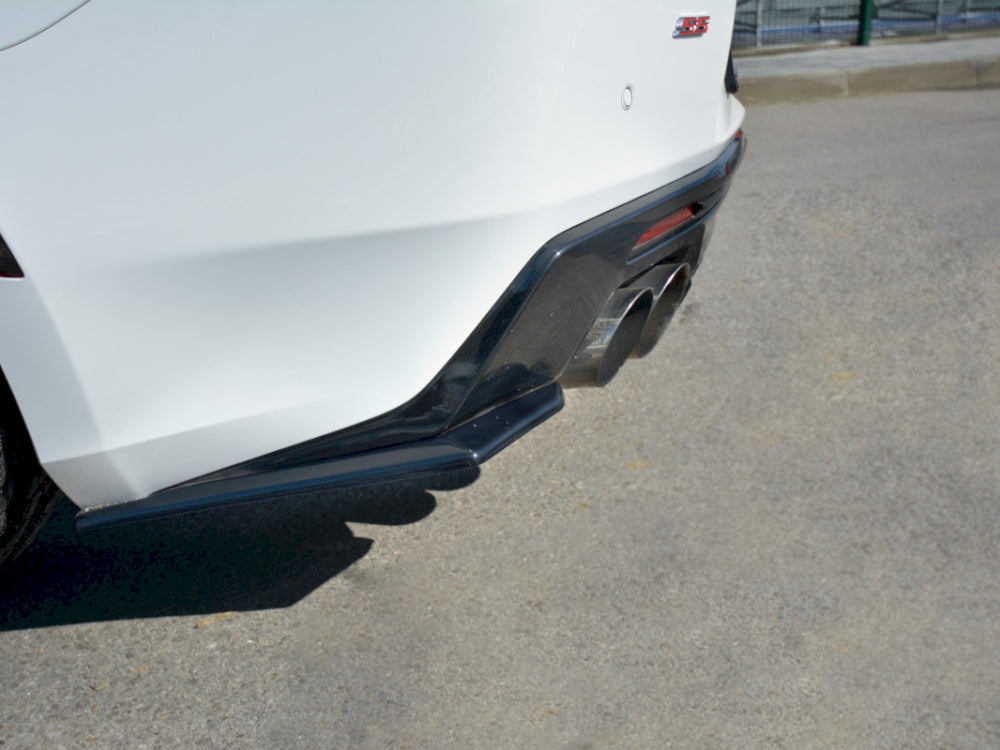 Maxton Design Rear Side Splitters Chevrolet Camaro 6TH-GEN. Phase-i 2SS Coupe (2016-18)