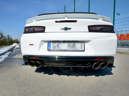 Maxton Design Rear Diffuser Chevrolet Camaro 6TH-GEN. Phase-i 2SS Coupe - Textured