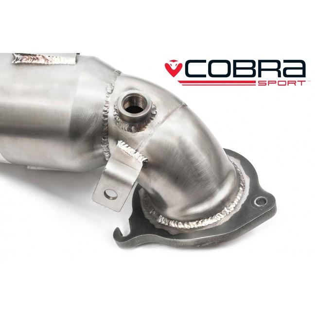 Cobra Sport Ford Fiesta (Mk7) ST 180/200 Front Pipe Sports Cat / De-Cat Performance Exhaust - TMC Motorsport