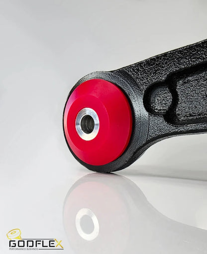 Abarth 500 / 595 / 695 Uprated Pre-Bushed Front Suspension Arms - TMC By GodFlex